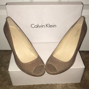 Calvin Klein - Kail Patent Lizard Print